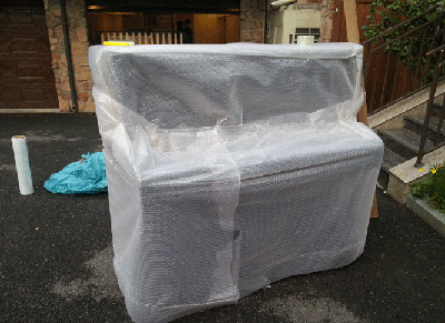客户搬家到香港包装案例